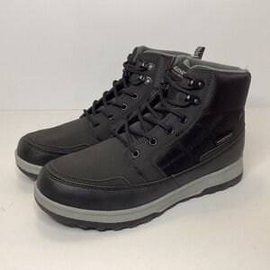 Weatherproof Brand Jenkins Men’s Flexible Memory Foam Boot Size 8 Black, NIB